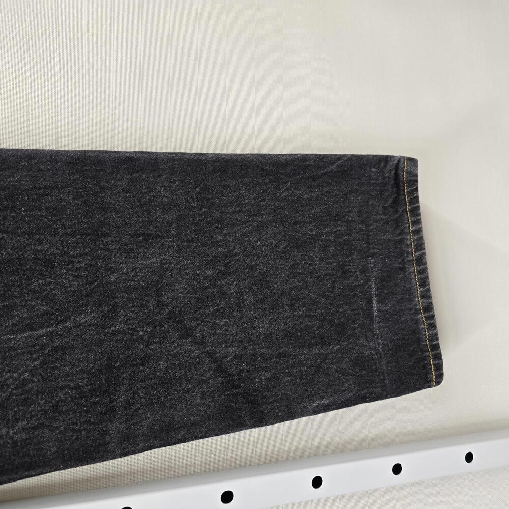Levi's 501 Button Fly Black Washed Jeans 38x33 - Picture 6 of 8